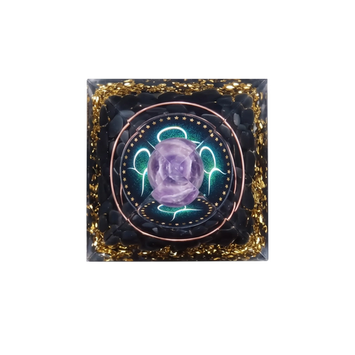 Aquarius Constellation Orgone Pyramid