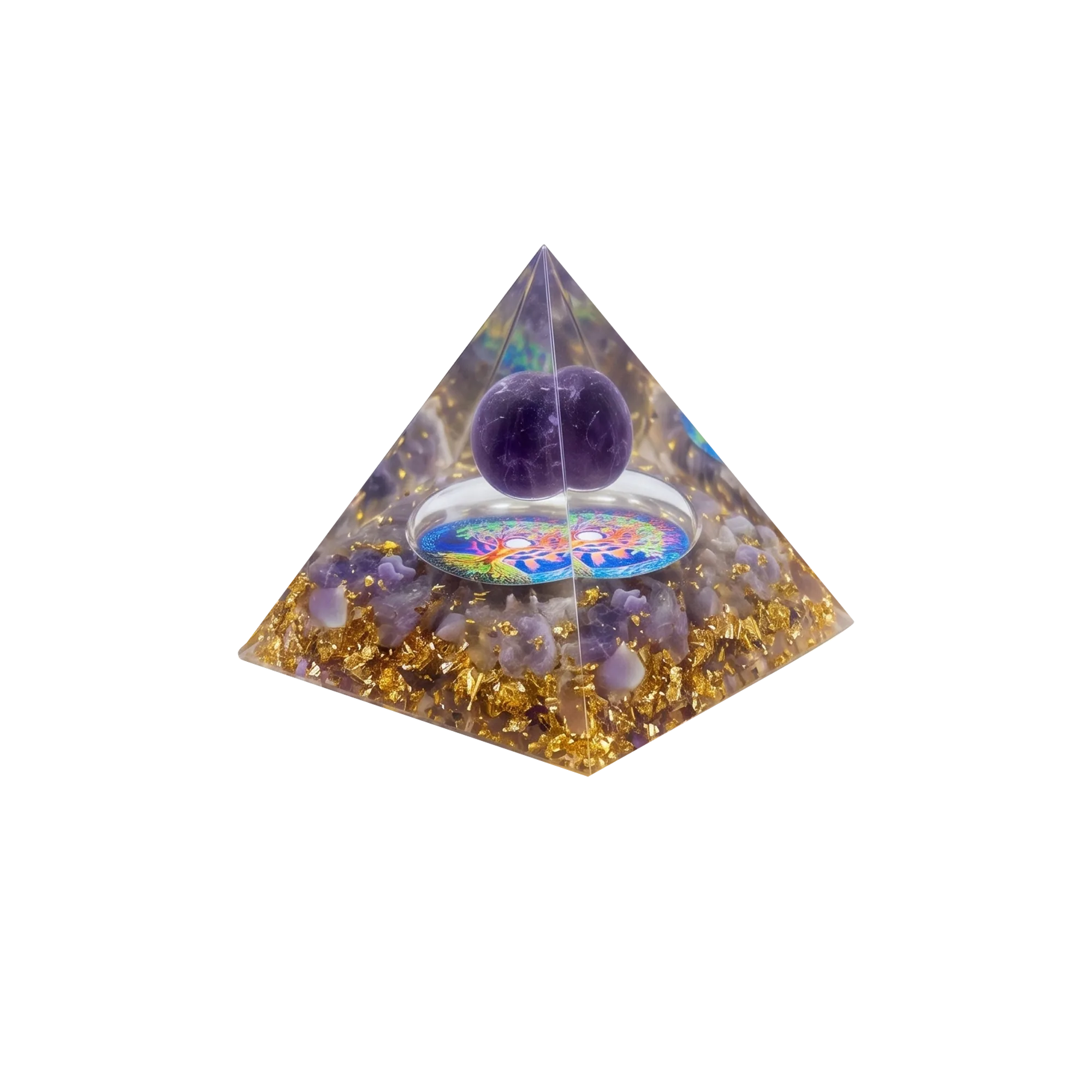 6cm Energy Pyramid Style B2